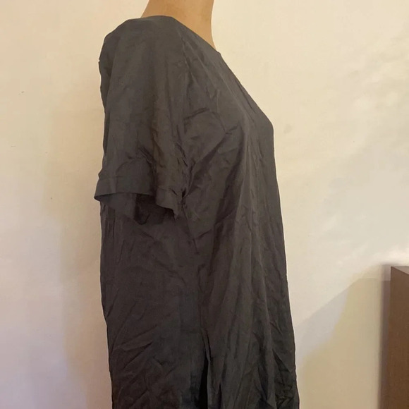 Neu Nomads Danielle Dress S dark grey lotus modal fabric pockets organic soft - Picture 5 of 10